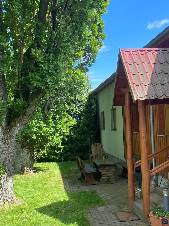 Jagdhaus Auf Dem Forsthof Mit Sauna Eckartsberga Eksteriør bilde