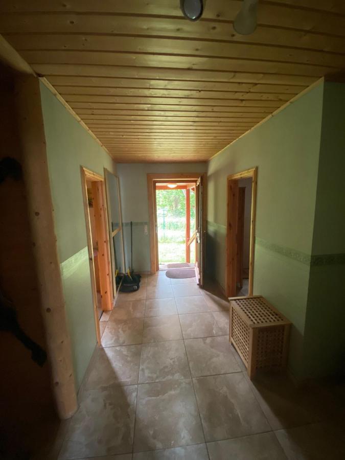 Jagdhaus Auf Dem Forsthof Mit Sauna Eckartsberga Eksteriør bilde