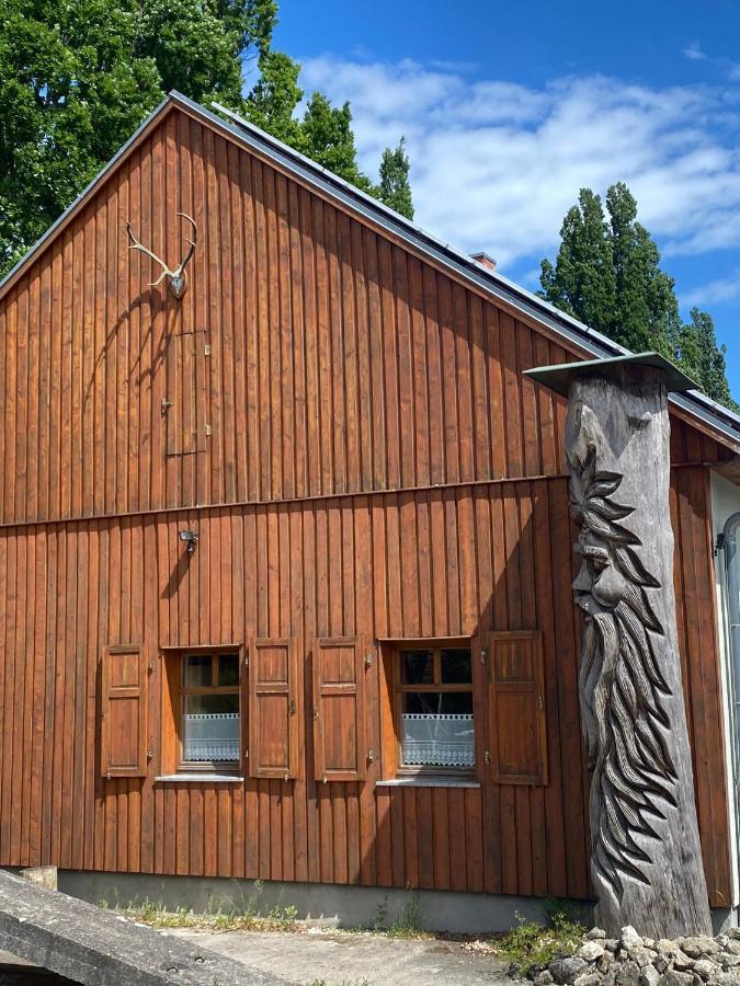 Jagdhaus Auf Dem Forsthof Mit Sauna Eckartsberga Eksteriør bilde